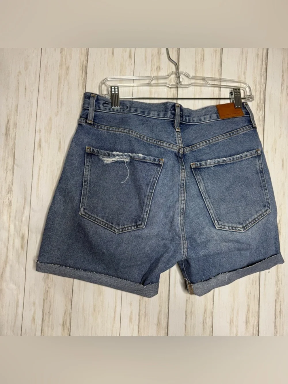 Citizens of Humanity Blue Denim Cutoff Shorts 27